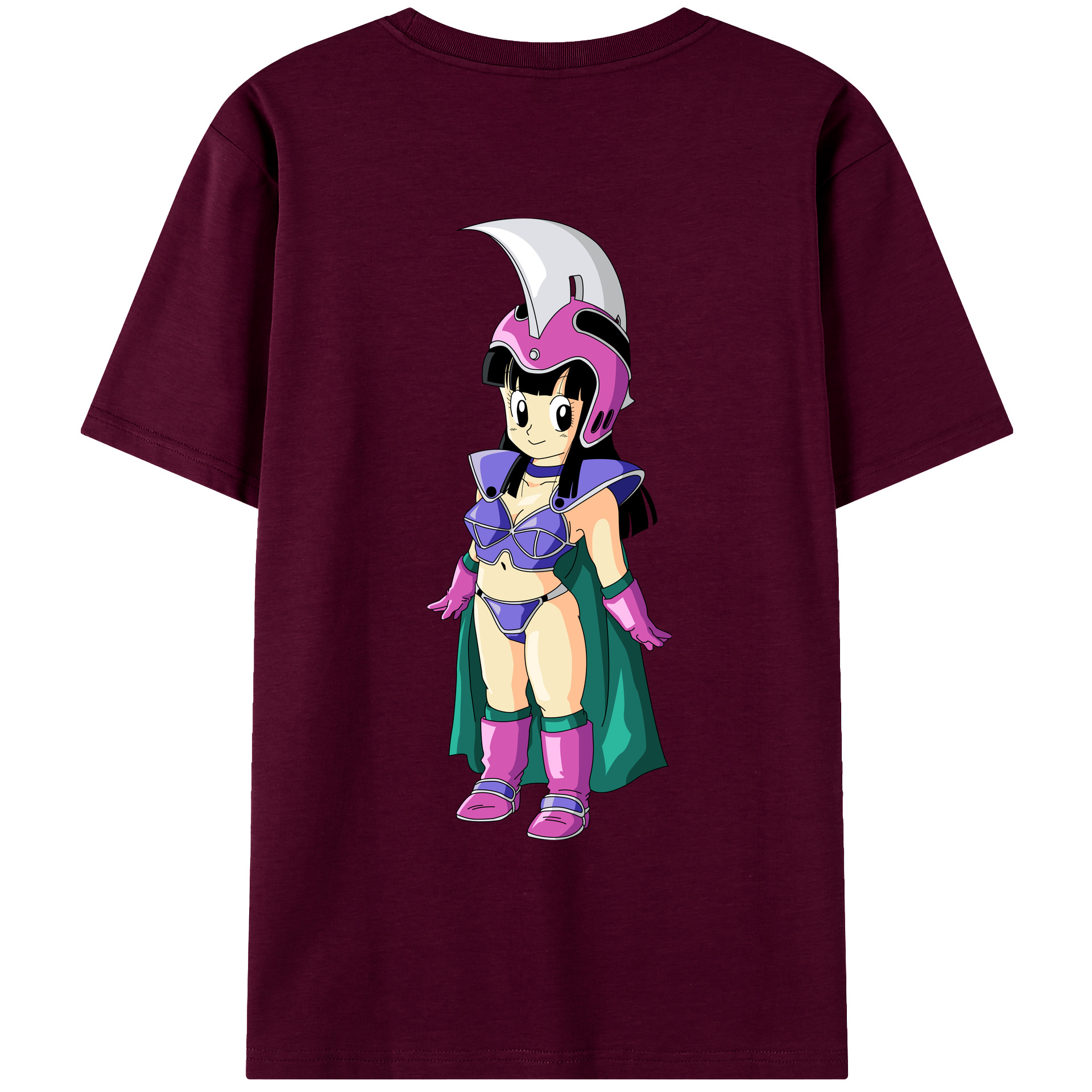 （画像用） ドラゴンボール チチ DRAGON BALL Chichi レディース半袖Tシャツ(バックプリント)